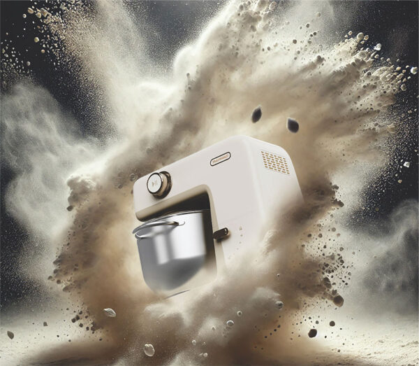 همزن کاسه‌دار با قابلیت چرخ گوشت HM-907 ترام هاوس - Image 3