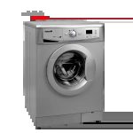 ماشین لباسشویی آبسال 6 کیلویی مدل REN6210S نقره ای - Image 2