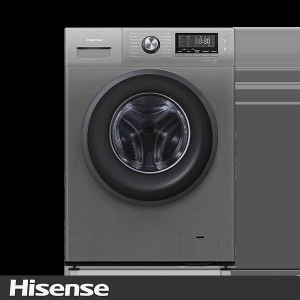 1635334547 ماشین لباسشویی هایسنس 8 کیلویی مدل WFKV8010DS رنگ نقره ای - تصویر 1