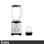 آسیاب مخلوط کن آیسن مدل IE-B218 رنگ سفید مشکی