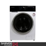 ماشین لباسشویی دوو سری پرو 8 کیلویی مدل DWK-PRO85TB رنگ سفید پنل مشکی