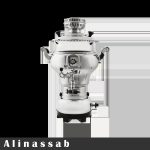 سماور گازی عالی نسب مدل نقشینه 6 لیتری