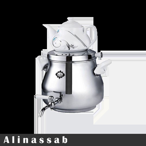1659169409 سماور روگازی عالی نسب مدل لادن 5 لیتری - Image 1