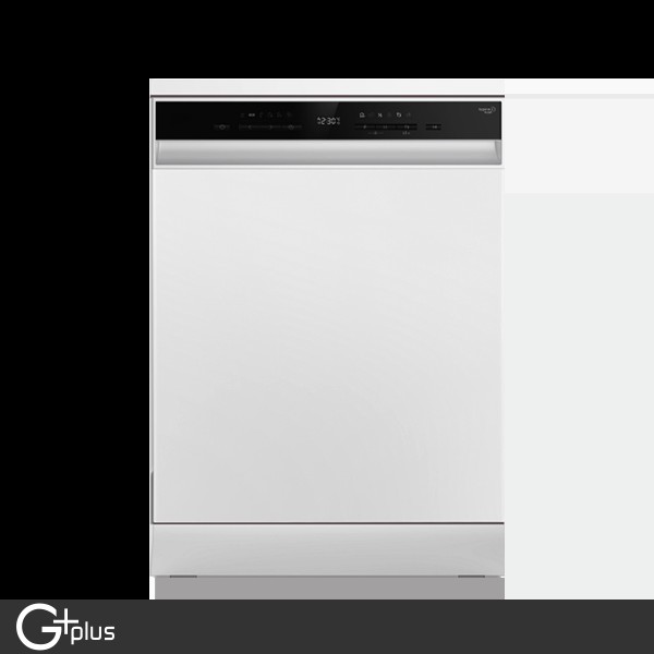 1666440713 ماشین ظرفشویی جی پلاس 14 نفره مدل GDW-M4883W رنگ سفید - Image 1