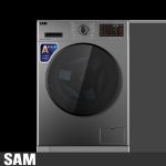 ماشین لباسشویی سام 8 کیلویی مدل BL-Q1465 I رنگ اینوکس
