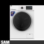 ماشین لباسشویی سام 9 کیلویی مدل BL-P1475 W رنگ سفید