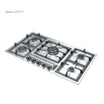 اجاق گاز صفحه ای تاکنوگلد 5 شعله مدل G-103 - Image 2