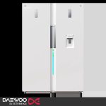 یخچال فریزر دوقلو دوو سری تویین 40 فوت مدل DLRF-2036MW رنگ سفید متالیک