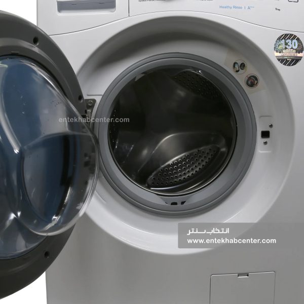 ماشین لباسشویی دوو سری پریمو 9 کیلویی مدل DWK1-PR980C رنگ سفید پنل سفید - Image 4