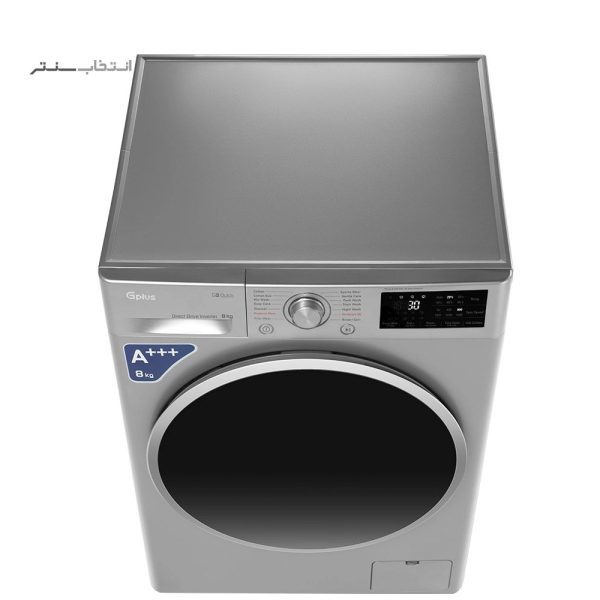 ماشین لباسشویی جی پلاس 8 کیلویی مدل GWM-L807S - Image 2