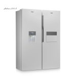 یخچال فریزر دوقلو لئوکو 40 فوت مدل ROYAL سفید چرمی - Image 3