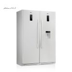 یخچال فریزر دوقلو لئوکو 40 فوت مدل INTERNAL سفید چرمی - Image 3