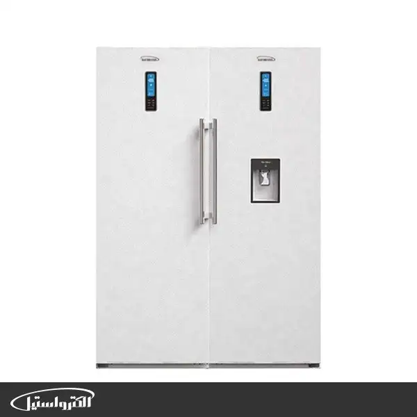 1689678018 یخچال فریزر دوقلو الکترواستیل ES24-W - تصویر 1