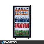 یخچال تک ایستکول سری شوکیس 5 فوت مدل TM-29580-CS رنگ مشکی