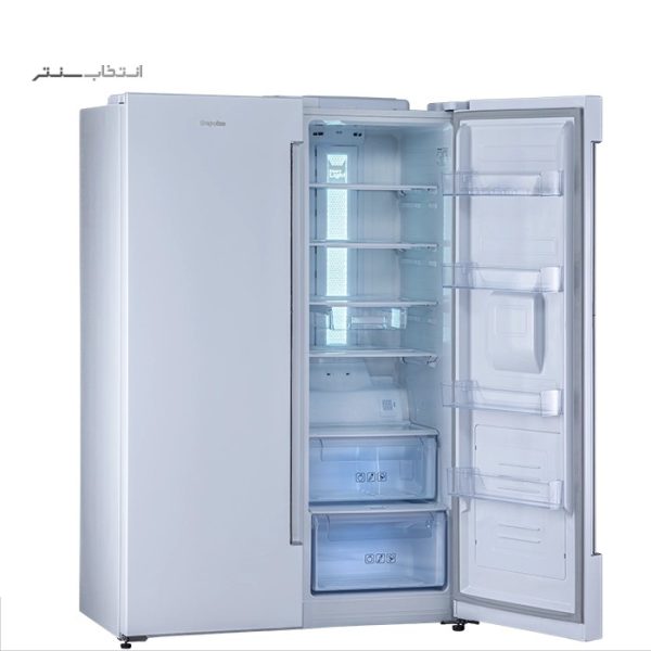 یخچال فریزر دوقلو دیپوینت مدل MAX-GW رنگ سفید براق - Image 2