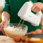 همزن فیلیپس مدل HR3705 رنگ سفید - تصویر 3