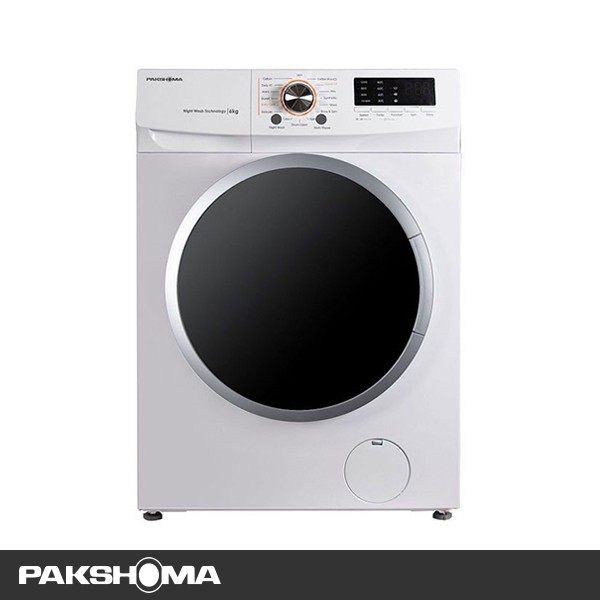 1699970871 ماشین لباسشویی پاکشوما 8 کیلویی مدل UFW-20800 رنگ سفید - Image 1