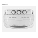 مینی واش جنرال تکنیک 3.8 کیلویی مدل SH-MW 3818 رنگ سفید نقره ای - Image 2