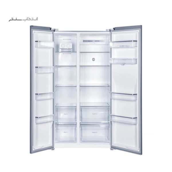 یخچال فریزر ساید بای ساید تی سی ال 28 فوت مدل S660-AGD تیتانیوم - Image 6