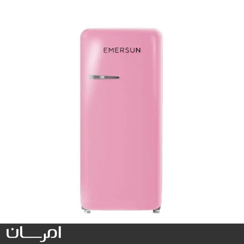 1703058797 یخچال تک امرسان 10 فوت کلاسیک مدل HRI1060T-CLA رنگ صورتی - تصویر 1