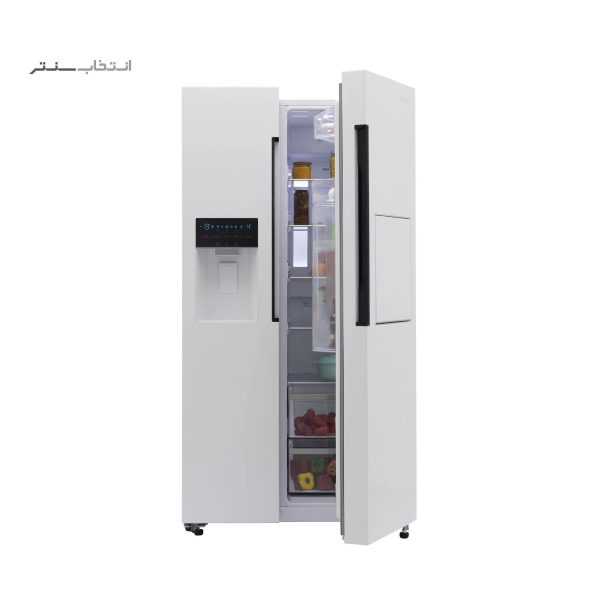 ساید بای ساید اسنوا سری هارمونی 27 فوت مدل S1Di-S110-W رنگ سفید متالیک - Image 4