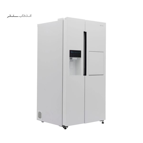 ساید بای ساید اسنوا سری هارمونی 27 فوت مدل SN8-2026GW رنگ سفید متالیک - Image 6