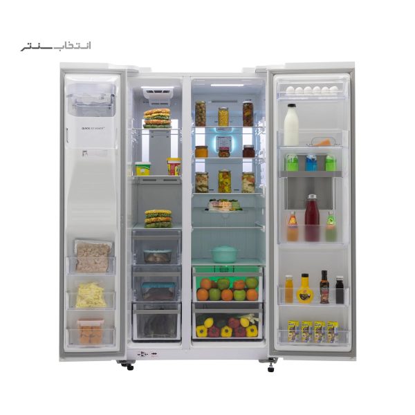 ساید بای ساید اسنوا سری هارمونی 27 فوت مدل S8-2261GW - Image 3