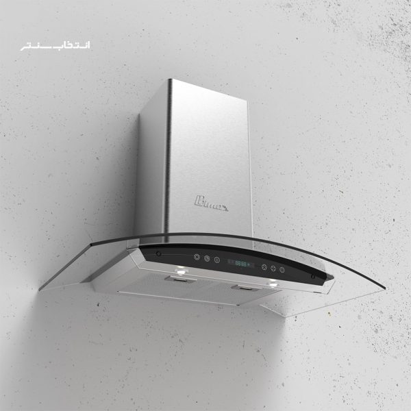 هود آشپزخانه بیمکث مدل 2010 سایز 80 رنگ استیل - Image 3