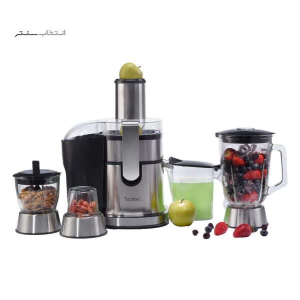 آبمیوه گیری چهار کاره تکنو مدل TE-314 - Image 6