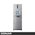 یخچال فریزر پایین دونار 14 فوت مدل DRF400AH رنگ نقره ای