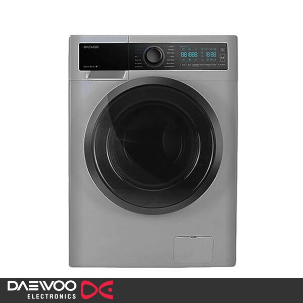 1717827684 ماشین لباسشویی دوو سری لایف 8 کیلویی مدل LM-860SB رنگ نقره ای پنل مشکی - Image 1