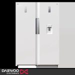 یخچال فریزر دوقلو دوو سری تویین 40 فوت مدل SRI/SFI-20GW رنگ سفید براق