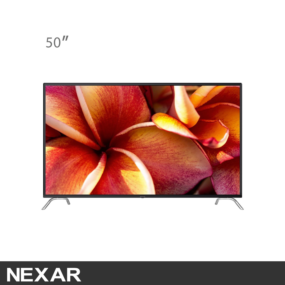 1727117815 تلویزیون ال ای دی هوشمند نکسار 50 اینچ مدل NTV-U50F618N - Image 1