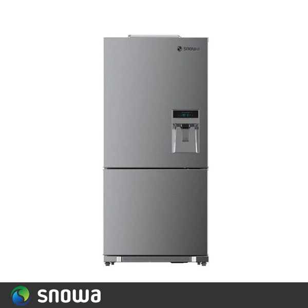 1727193317 یخچال فریزر پایین اسنوا سری پرفکت 26 فوت مدل SBDi-L300-TI رنگ تیتانیوم - Image 1