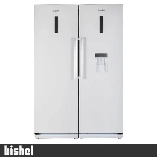 9 یخچال فریزر دوقلو بیشل مدل 103W/104W رنگ سفید براق - تصویر 1
