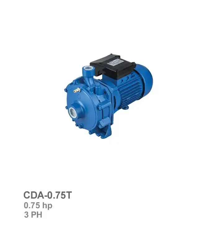abara-electro-pump-cda-0-75t پمپ سانتریفیوژ دو پروانه ابارا مدل CDA-0.75T - تصویر 1