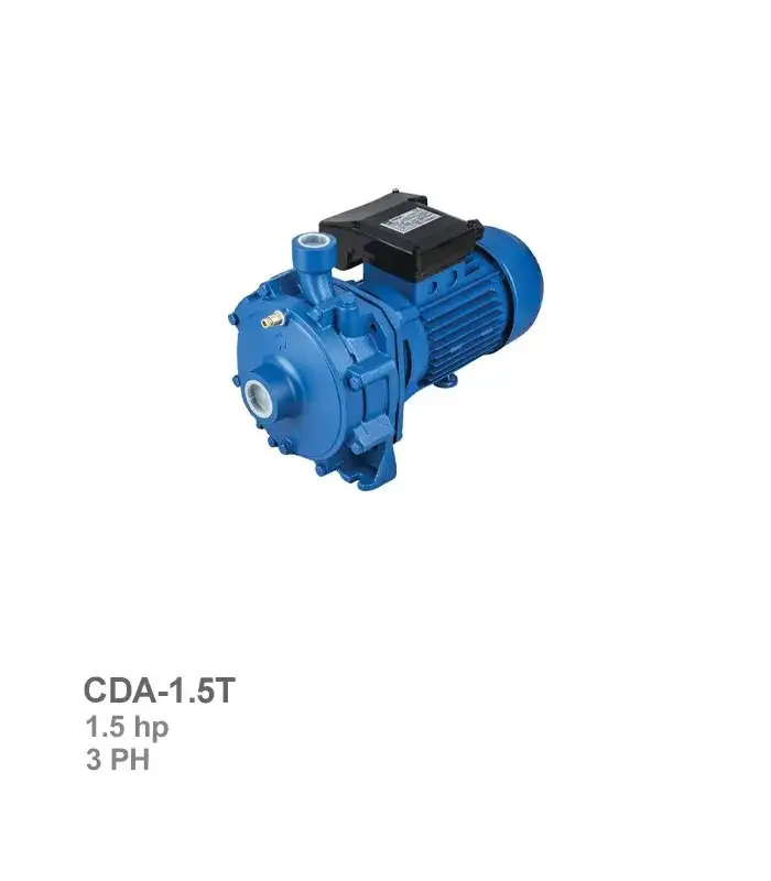 abara-electro-pump-cda-1-5t پمپ سانتریفیوژ دو پروانه ابارا مدل CDA-1.5T - تصویر 1