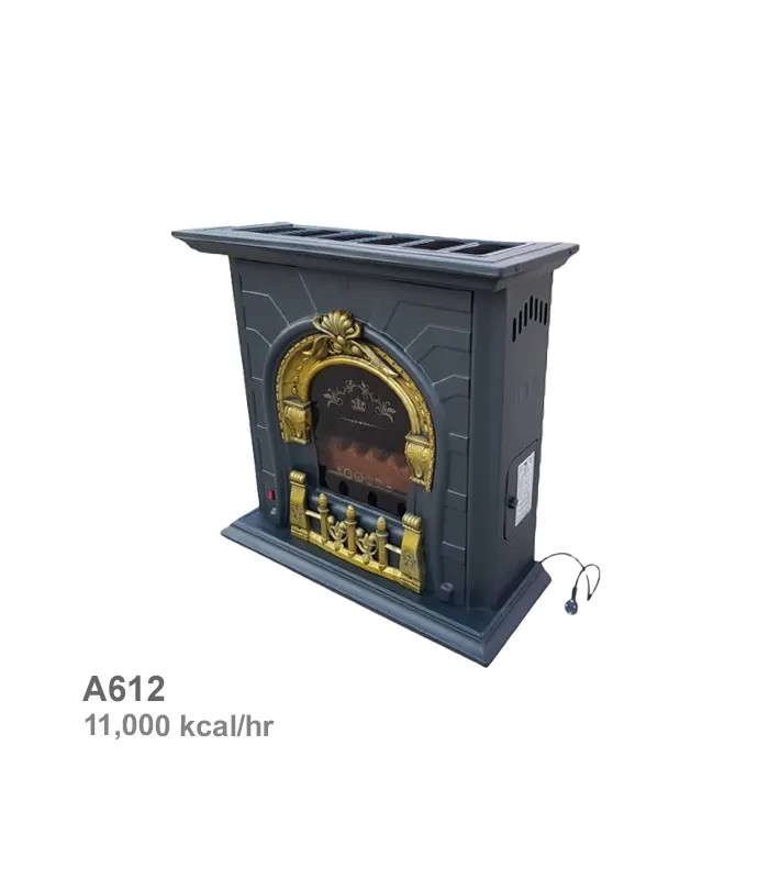 azartahvieh-heater-a612 هیتر شومینهای فندار آذر تهویه مدل A612 - تصویر 1