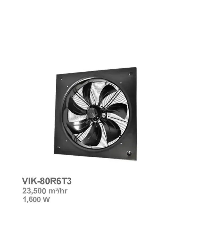 damandeh-fan-vik-80r6t3 فن ایلکا هفت پر فلزی با قاب دمنده مدل VIK-80R6T3 - تصویر 1