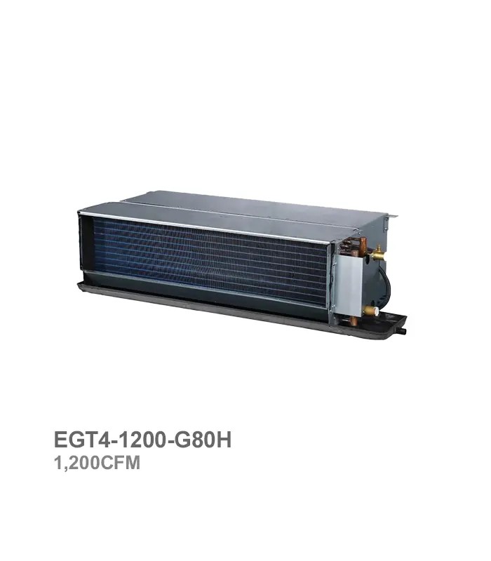 eden-gate-ducted-fan-coil-unit-1200cfm فنکویل کانالی توکار ایدن گیت مدل EGT4-1200-G80H - تصویر 1