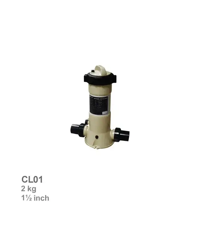 emaux-inline-chlorinator-cl01 کلرزن خطی ایمکس مدل CL01 - تصویر 1
