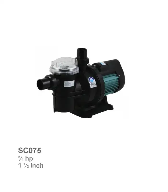 emaux-pool-pump-sc075 پمپ تصفیه استخر ایمکس مدل SC075 - تصویر 1
