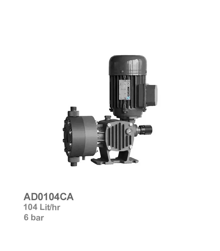etatron-diaphragm-dosing-pump-ad0104ca دوزینگ پمپ دیافراگمی با هد PP اتاترون مدل AD0104CA - Image 1