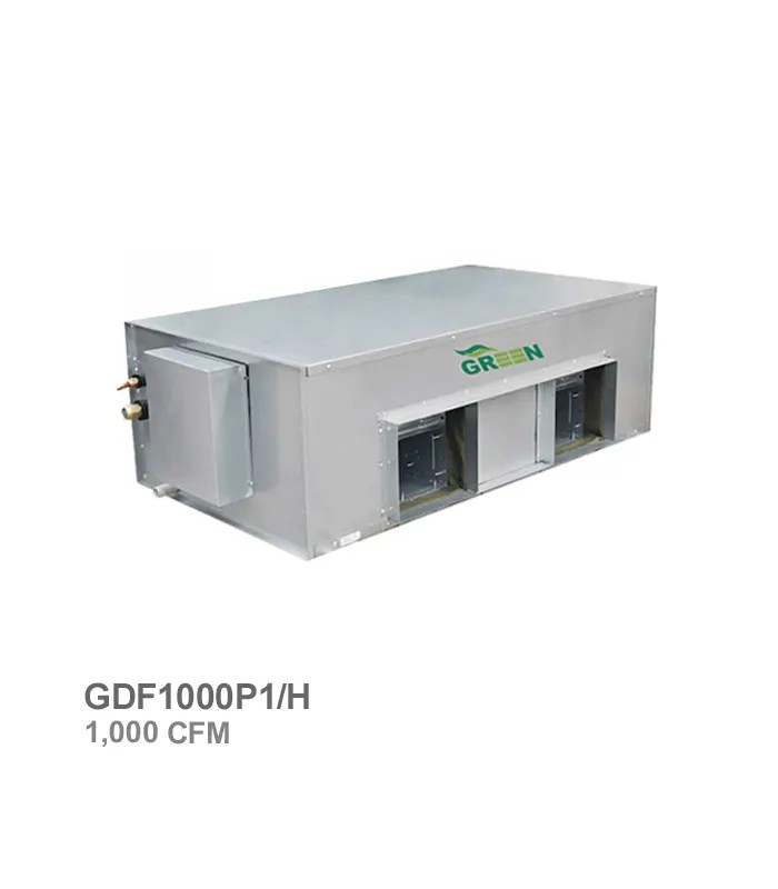 green-ducted-fan-coil-gdf1000p1-h فن کویل کانالی گرین مدل GDF1000P1/H - تصویر 1