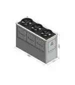 چیلر تراکمی هواخنک همرا (Hemera) مدل TCA-HA-40 - تصویر 2