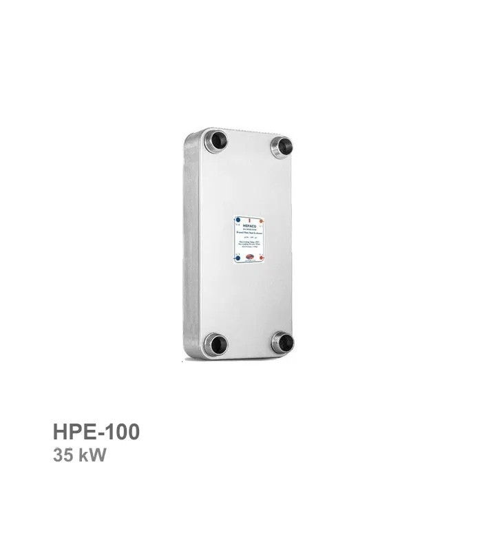 hepaco-heat-exchanger-hpe-100 مبدل حرارتی صفحهای هپاکو مدل HPE-100 - Image 1