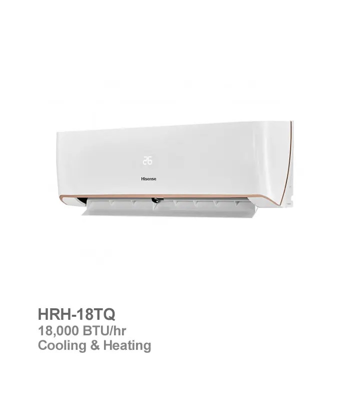 hisense-air-conditioner-hrh-18tq کولر گازی اسپلیت سرد و گرم هایسنس مدل HRH18TQ - تصویر 1
