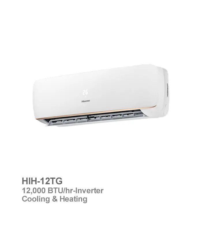 hisense-inverter-air-conditioner-hih-12tg کولر گازی اسپلیت اینورتر هایسنس مدل HIH12TG - Image 1