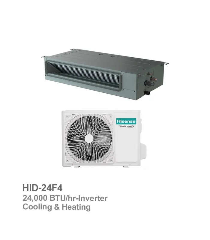 hisense-inverter-ducted-split-HID-24F4 داکت اسپلیت اینورتر هایسنس مدل HID24 - تصویر 1