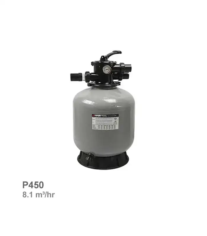 hyperpool-sand-filter-p450 فیلتر شنی استخر هایپرپول مدل P450 - تصویر 1